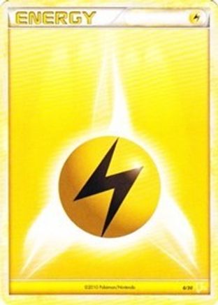 Lightning Energy (6/30) [HeartGold & SoulSilver: Trainer Kit - Raichu] - Trinity Hobby