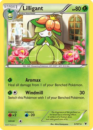 Lilligant (5/101) [Black & White: Noble Victories] - Trinity Hobby