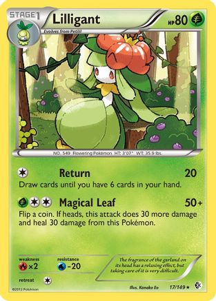 Lilligant (17/149) [Black & White: Boundaries Crossed] - Trinity Hobby