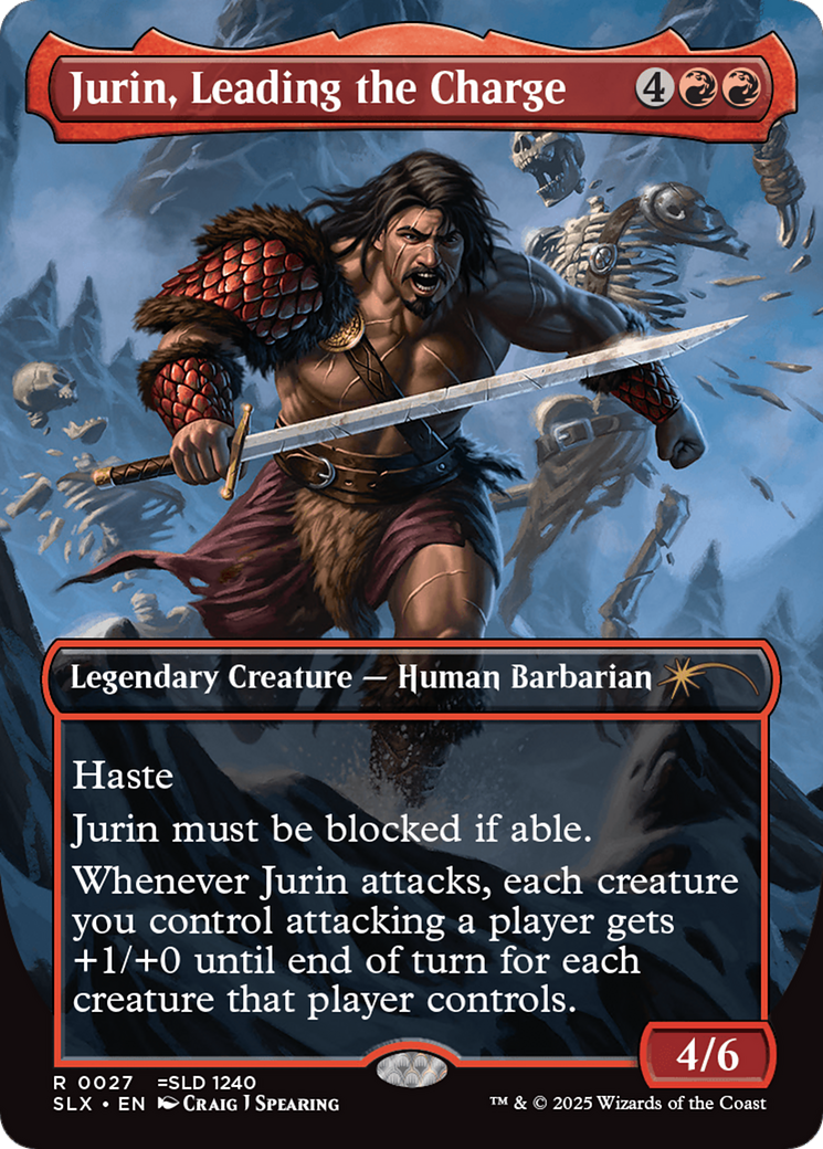 Jurin, Leading the Charge (SLX-027) - [SLX Cards]
