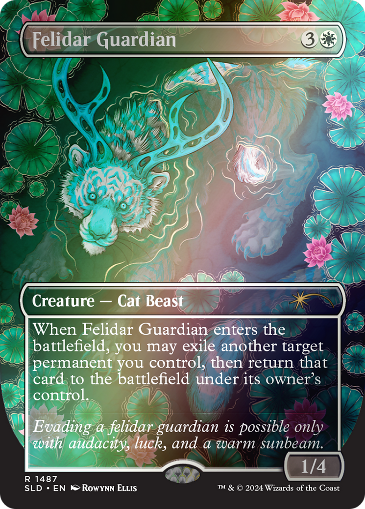 Felidar Guardian (Rainbow Foil) [Secret Lair Drop Series] - Trinity Hobby