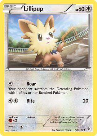 Lillipup (120/149) [Black & White: Boundaries Crossed] - Trinity Hobby