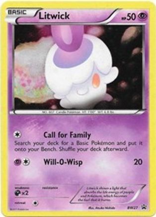 Litwick (BW27) [Black & White: Black Star Promos] - Trinity Hobby