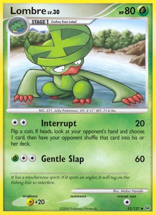Lombre (52/127) [Platinum: Base Set] - Trinity Hobby