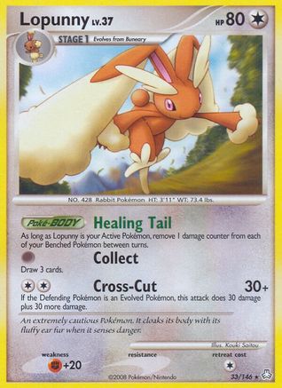 Lopunny (33/146) [Diamond & Pearl: Legends Awakened] - Trinity Hobby