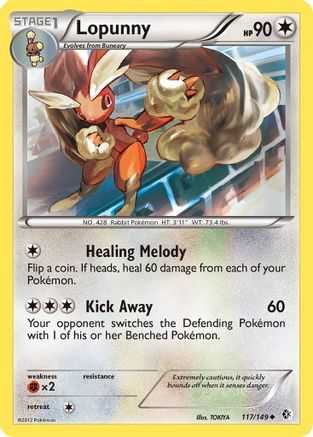 Lopunny (117/149) [Black & White: Boundaries Crossed] - Trinity Hobby
