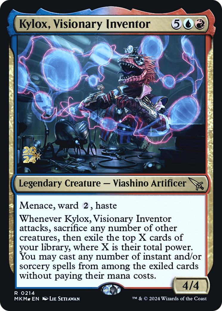 Kylox, Visionary Inventor [Murders at Karlov Manor Prerelease Promos] - Trinity Hobby