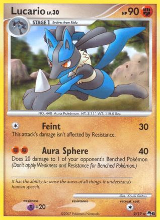 Lucario (2/17) [POP Series 6] - Trinity Hobby