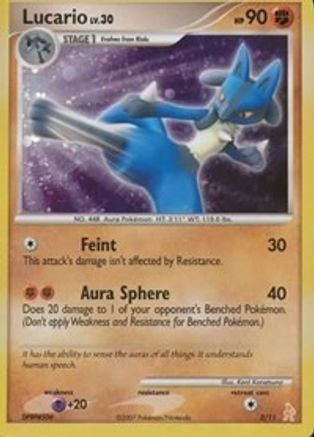 Lucario (3/11) [Diamond & Pearl: Trainer Kit - Lucario] - Trinity Hobby