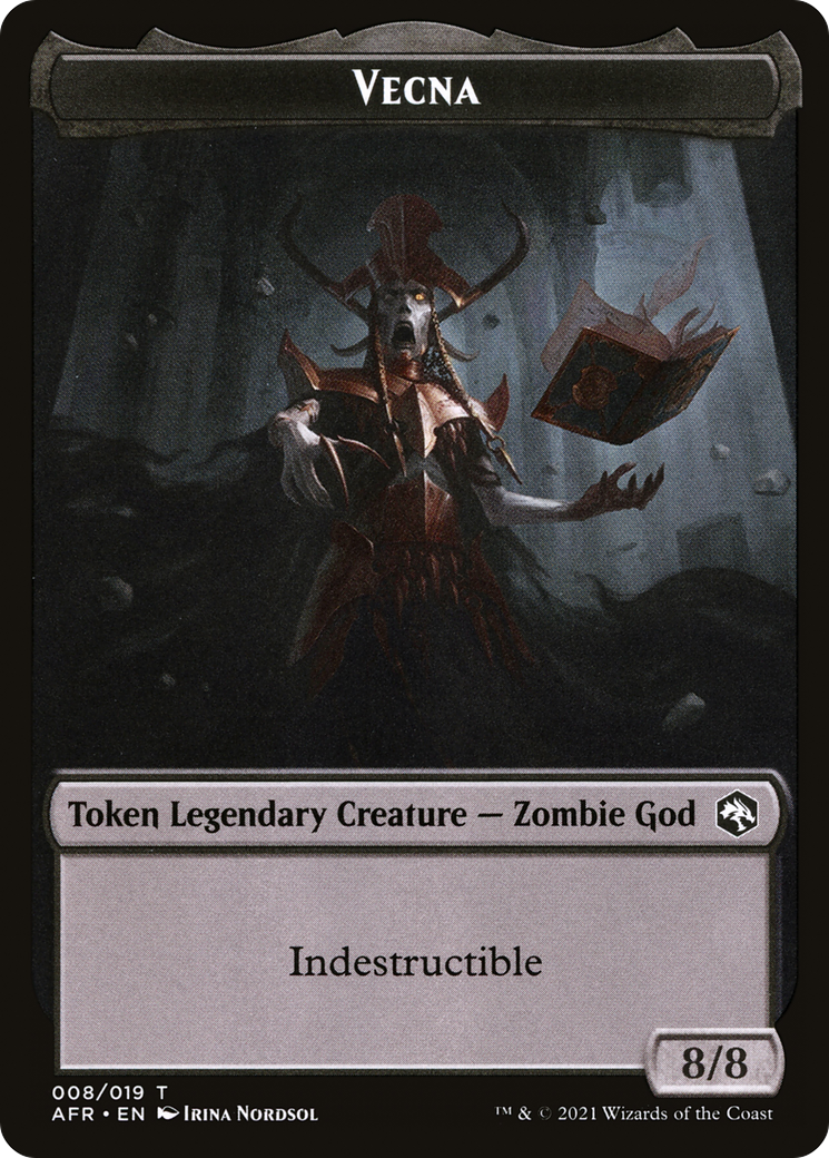 Vecna Token [Dungeons & Dragons: Adventures in the Forgotten Realms Tokens] - Trinity Hobby