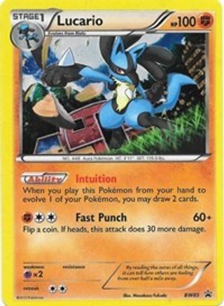 Lucario (BW85) [Black & White: Black Star Promos] - Trinity Hobby