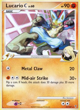 Lucario C (31/147) [Platinum: Supreme Victors] - Trinity Hobby