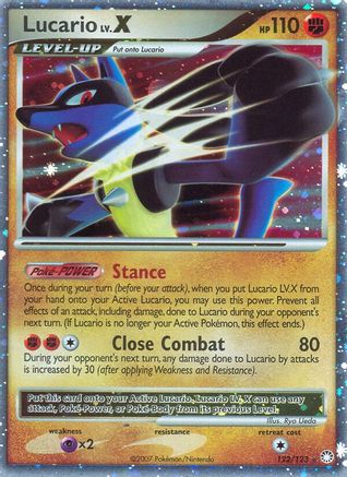 Lucario LV.X (122/123) [Diamond & Pearl: Mysterious Treasures] - Trinity Hobby