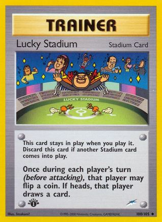Lucky Stadium (100/105) [Neo Destiny 1st Edition] - Trinity Hobby