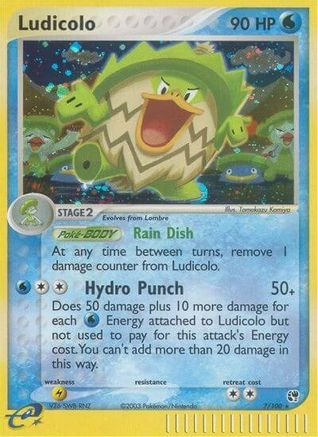 Ludicolo (7/100) [EX: Sandstorm] - Trinity Hobby