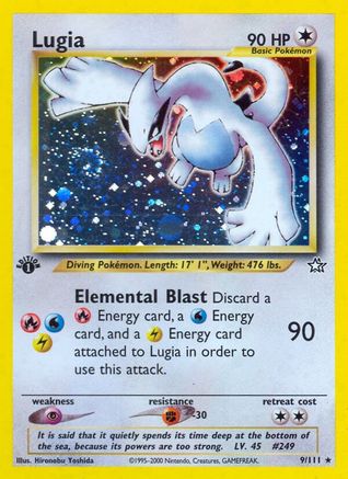 Lugia (9/111) [Neo Genesis 1st Edition] - Trinity Hobby