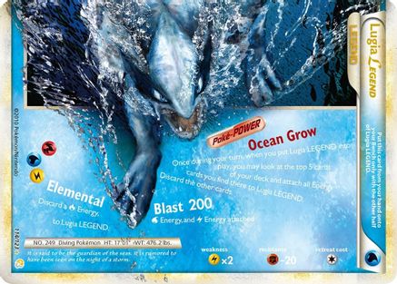 Lugia LEGEND (114/123) [HeartGold & SoulSilver: Base Set] - Trinity Hobby