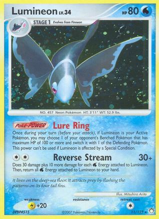 Lumineon (11/123) [Diamond & Pearl: Mysterious Treasures] - Trinity Hobby