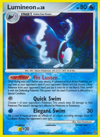 Lumineon (4/100) [Diamond & Pearl: Stormfront] - Trinity Hobby