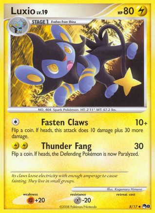 Luxio (8/17) [POP Series 8] - Trinity Hobby
