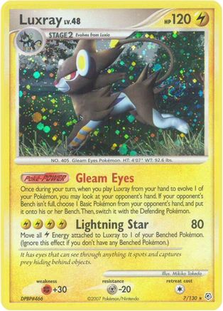Luxray (7/130) [Diamond & Pearl: Base Set] - Trinity Hobby