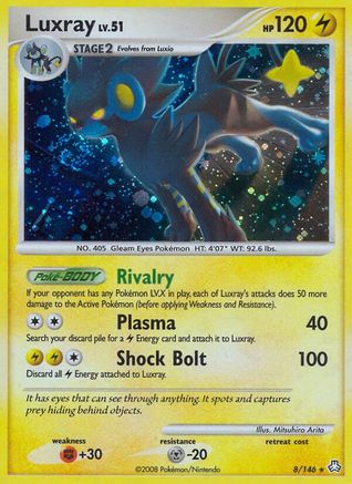 Luxray (8/146) [Diamond & Pearl: Legends Awakened] - Trinity Hobby