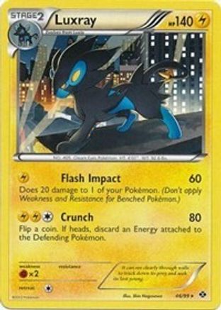 Luxray (46/99) (Theme Deck Exclusive) [Black & White: Next Destinies] - Trinity Hobby