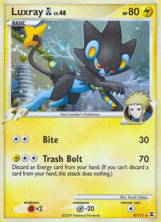 Luxray GL (9/111) [Platinum: Rising Rivals] - Trinity Hobby