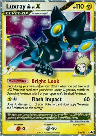 Luxray GL LV.X (109/111) [Platinum: Rising Rivals] - Trinity Hobby