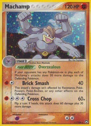 Machamp (11/108) (Stamped) [EX: Power Keepers] - Trinity Hobby