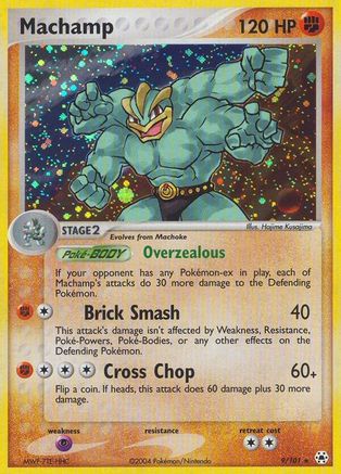 Machamp (9/101) [EX: Hidden Legends] - Trinity Hobby