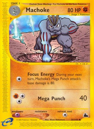 Machoke (38/144) [Skyridge] - Trinity Hobby