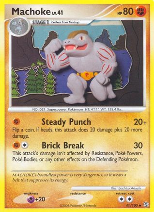 Machoke (41/100) [Diamond & Pearl: Stormfront] - Trinity Hobby