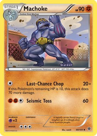 Machoke (48/101) [Black & White: Plasma Blast] - Trinity Hobby