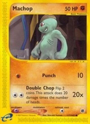 Machop (117/165) [Expedition: Base Set] - Trinity Hobby