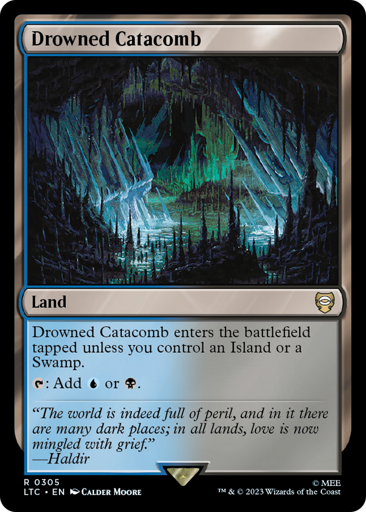 Drowned Catacomb [The Lord of the Rings: Tales of Middle-Earth Commander] - Trinity Hobby