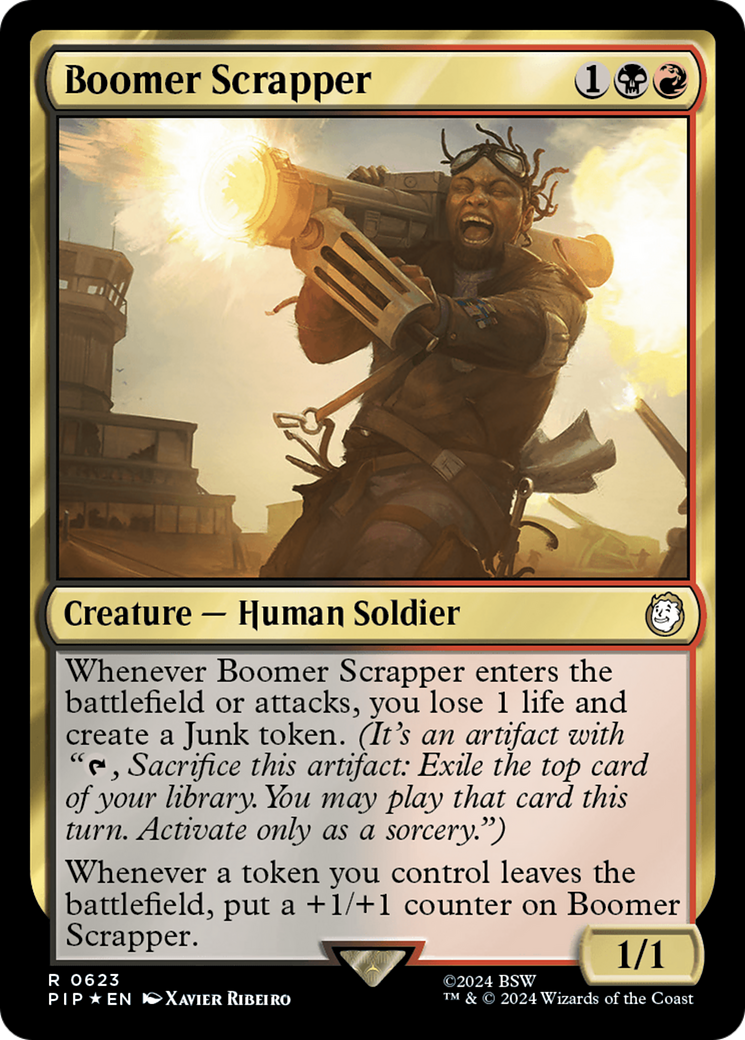 Boomer Scrapper (Surge Foil) [Fallout] - Trinity Hobby