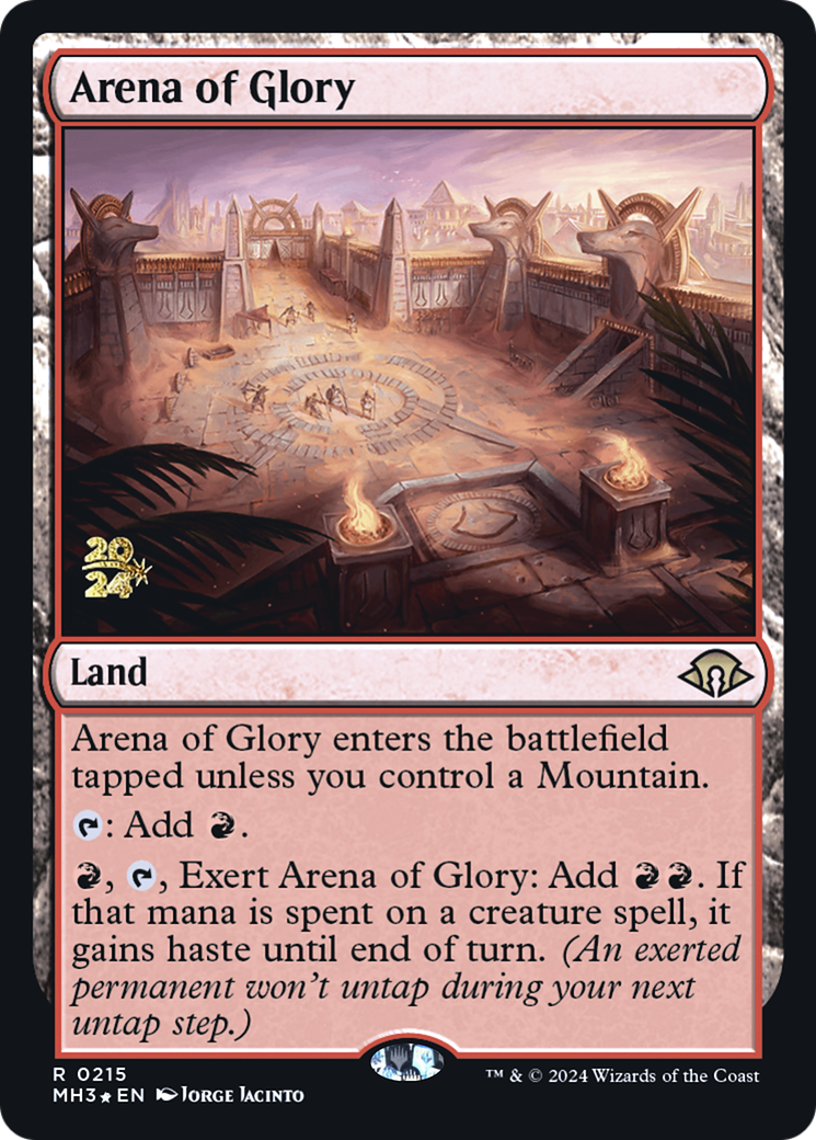 Arena of Glory [Modern Horizons 3 Prerelease Promos] - Trinity Hobby