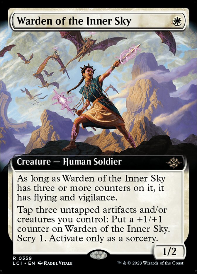 Warden of the Inner Sky (Extended Art) [The Lost Caverns of Ixalan] - Trinity Hobby