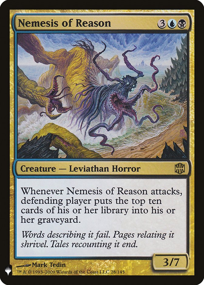 Nemesis of Reason [The List] - Trinity Hobby