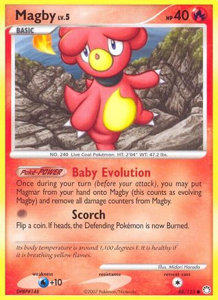 Magby (88/123) [Diamond & Pearl: Mysterious Treasures] - Trinity Hobby