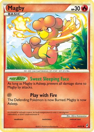 Magby (46/95) [HeartGold & SoulSilver: Call of Legends] - Trinity Hobby