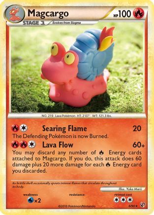 Magcargo (6/90) [HeartGold & SoulSilver: Undaunted] - Trinity Hobby