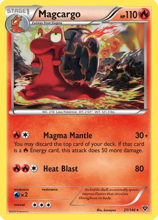 Magcargo (21/146) [XY: Base Set] - Trinity Hobby