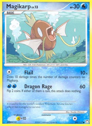 Magikarp (89/123) [Diamond & Pearl: Mysterious Treasures] - Trinity Hobby