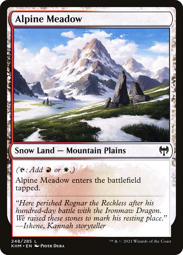 Alpine Meadow [Kaldheim] - Trinity Hobby
