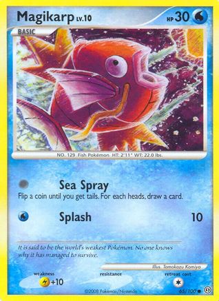 Magikarp (65/100) [Diamond & Pearl: Stormfront] - Trinity Hobby