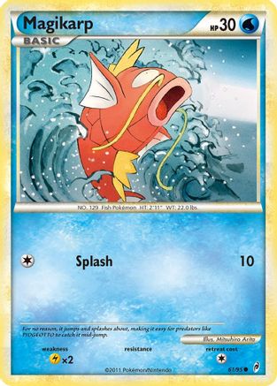 Magikarp (61/95) [HeartGold & SoulSilver: Call of Legends] - Trinity Hobby