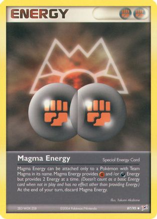Magma Energy (87/95) [EX: Team Magma vs Team Aqua] - Trinity Hobby