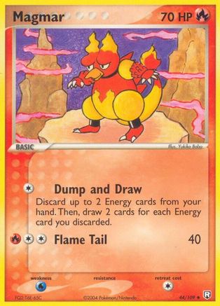 Magmar (44/109) (Stamped) [EX: Team Rocket Returns] - Trinity Hobby